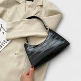 Marguerite — Sac en Cuir Brillant