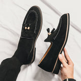 Oxford Suede Tassel Loafer