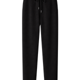 Pantalon droit en maille de laine