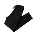 Pantalon droit en maille de laine