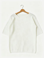 TEXTURED KNIT PULLOVER FOR MEN