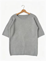 TEXTURED KNIT PULLOVER FOR MEN