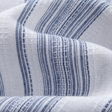 Ensemble Améline — chemise en lin rayé & pantalon en lin à jambe droite