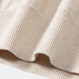 Ensemble — polo en maille rayée à manches longues & pantalon fuselé coupe slim