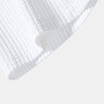 Ensemble Améline — chemise côtelée contrastante & pantalon côtelé à jambe droite