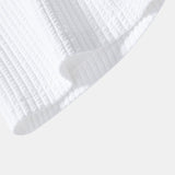 Ensemble Améline — chemise côtelée contrastante & pantalon côtelé à jambe droite