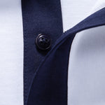 Ensemble — polo en coton contrastant coupe décontractée & short en coton à cordon