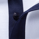 Ensemble — polo en coton contrastant coupe décontractée & short en coton à cordon