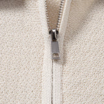 Ensemble Capucine — polo zippé en maille contrastante & pantalon fuselé coupe slim