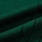 Ensemble — polo en maille jacquard torsadé à bordure contrastante & pantalon fuselé