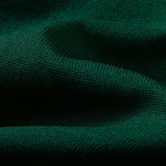 Ensemble — polo en maille jacquard torsadé à bordure contrastante & pantalon fuselé