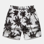 Ensemble — chemise à imprimé palmiers & short de bain à imprimé palmiers