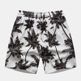 Ensemble — chemise à imprimé palmiers & short de bain à imprimé palmiers