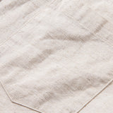 Améline — Chemise en lin et coton à manches longues et poche