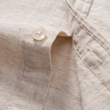 Améline — Chemise en lin et coton à manches longues et poche