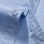 Améline — Chemise en lin et coton à manches longues et poche