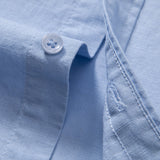 Améline — Chemise en lin et coton à manches longues et poche