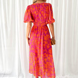Lucile | Robe fleurie décontractée