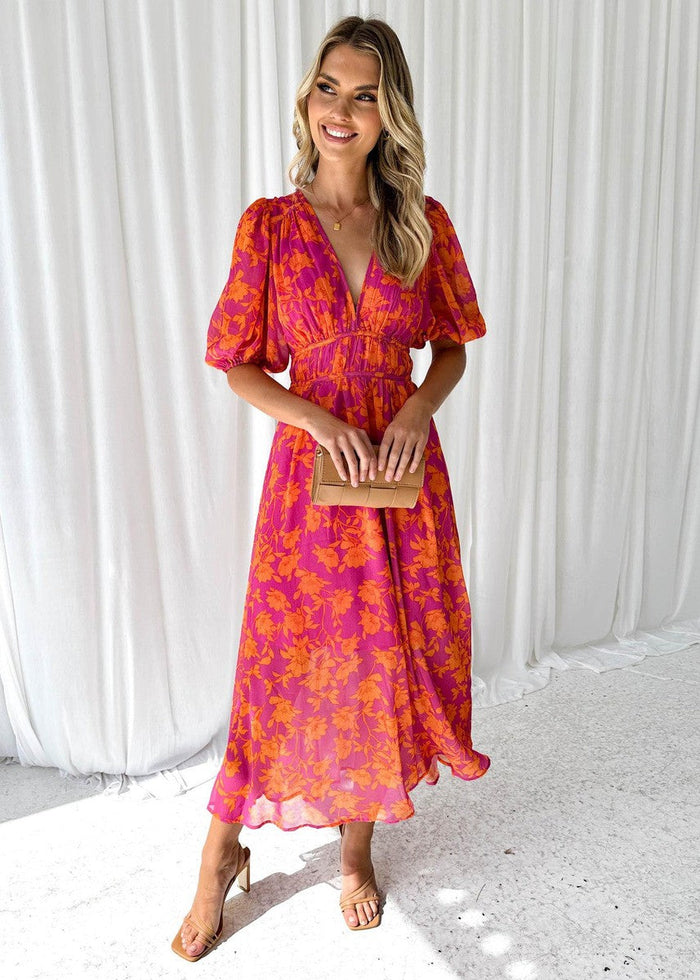 Lucile | Robe fleurie décontractée