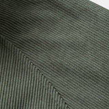 Ensemble — sweat en velours côtelé à col zippé et manches raglan & pantalon en velours côtelé