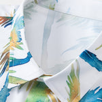 Ensemble — chemise à imprimé palmiers aquarelle & short de bain