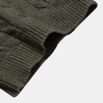 Ensemble — polo en maille jacquard torsadé & pantalon fuselé coupe slim