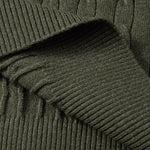 Ensemble — polo en maille jacquard torsadé & pantalon fuselé coupe slim