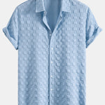 Ensemble — chemise jacquard à damier & short à cordon