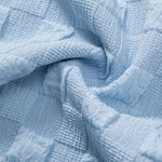 Ensemble — chemise jacquard à damier & short à cordon