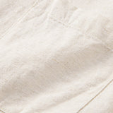 Chemise boutonnée en lin à poche