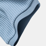 Ensemble — polo gaufré à col Johnny et poche & short gaufré en maille à cordon