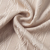 Ensemble Capucine — polo zippé en maille texturée à bordure contrastante & pantalon fuselé