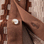Ensemble — chemise jacquard à carreaux & pantalon en lin à jambe droite