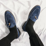 Oxford Suede Tassel Loafer