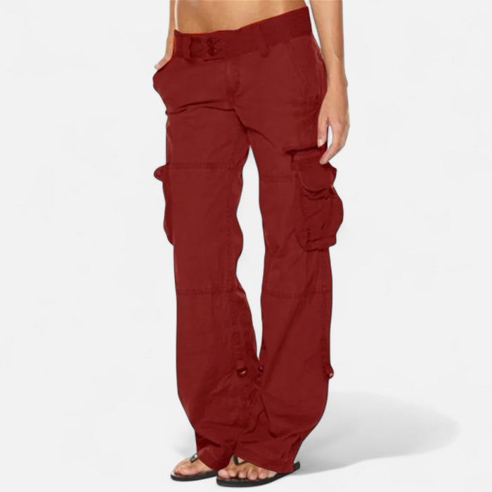 Albertine | Pantalon cargo à jambe droite