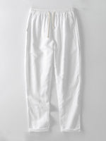 Men's Shirt & Trousers | Short Sleeve Shirt & Drawstring Linen Trousers