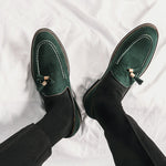 Oxford Suede Tassel Loafer