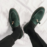 Oxford Suede Tassel Loafer