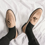 Oxford Suede Tassel Loafer