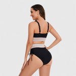 Énora — Ensemble de Bikini Élevé Élégant