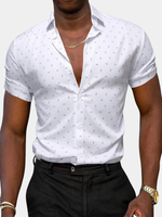 PRINTED BUTTON SHIRT FOR MEN
