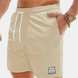 CORDUROY DRAWSTRING SHORTS FOR MEN