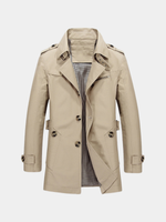 LONG BUSINESS WINDBREAKER FOR MEN