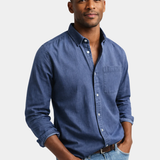 TAILORED BUTTON-UP SHIRT FOR MEN