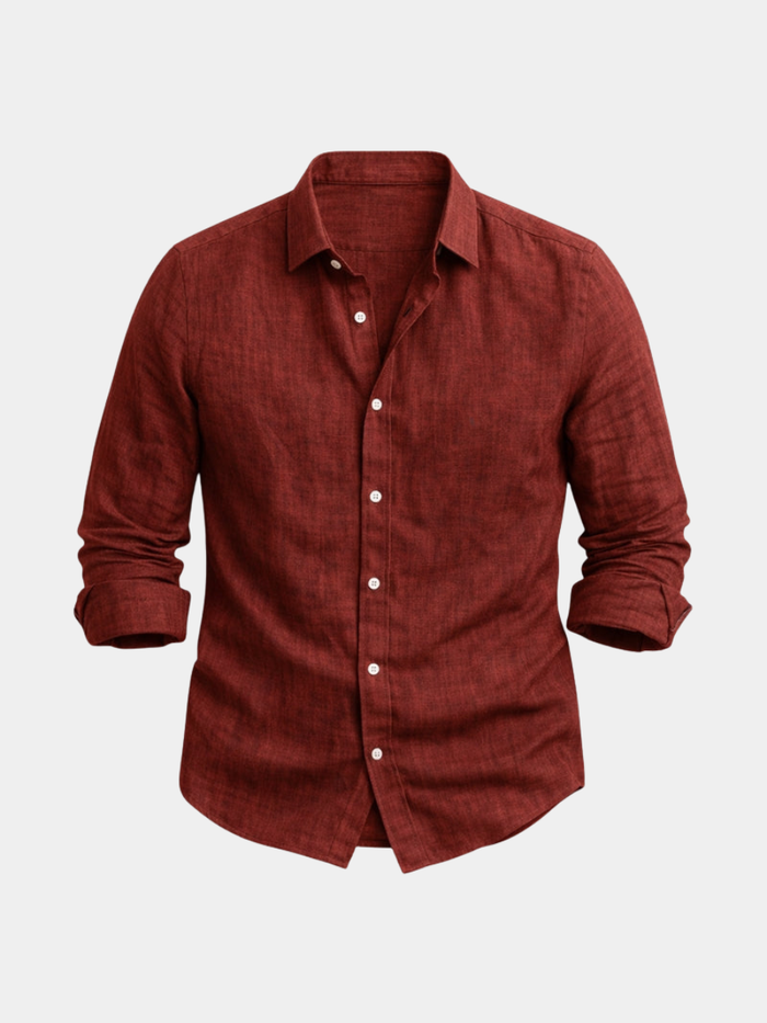 Chemise en lin légère pour homme