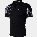 BOLD GRAPHIC POLO SHIRT FOR MEN