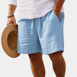 RELAXED COTTON SHORTS FOR MEN