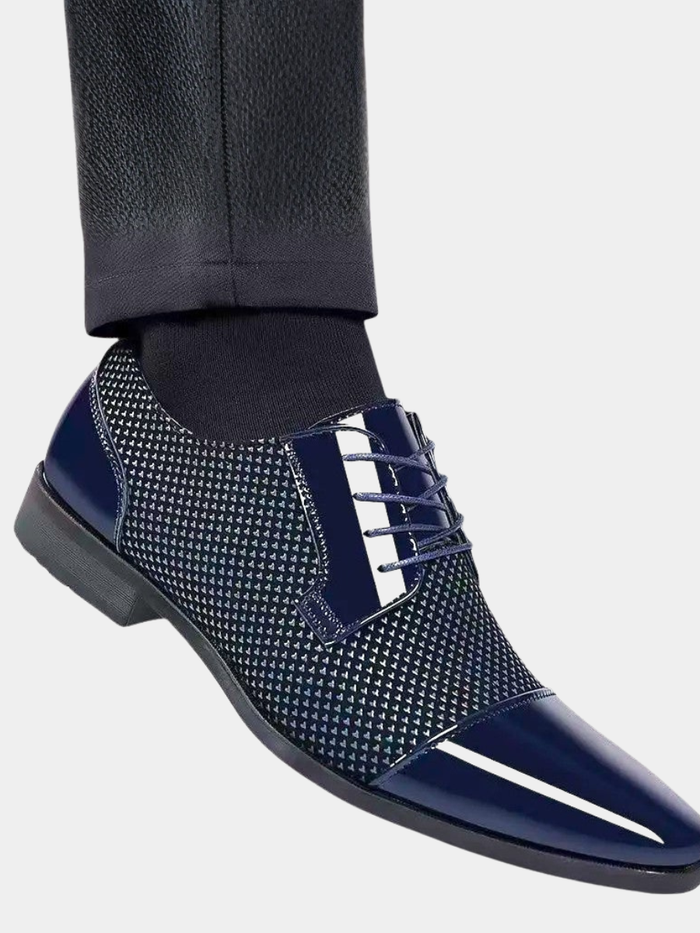 Oxford à bout golf vernies pour homme