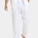 LINEN CASUAL TROUSERS FOR MEN