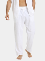 LINEN CASUAL TROUSERS FOR MEN